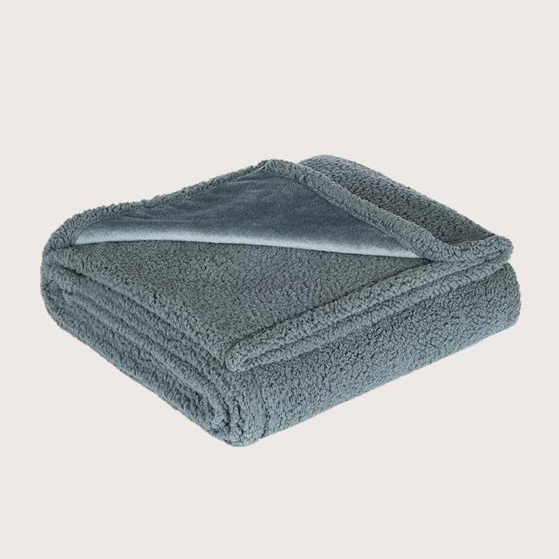 Plaid pour Chien - Doux et imperméable - Gris