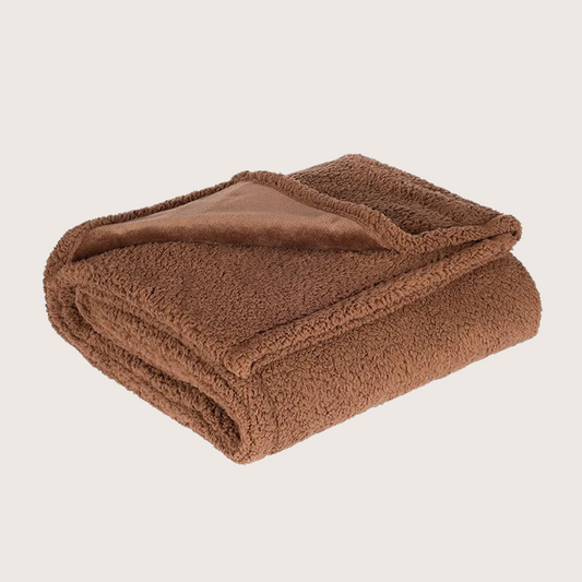 Plaid pour Chien - Spécial Canapé Anti-Poils - Marron