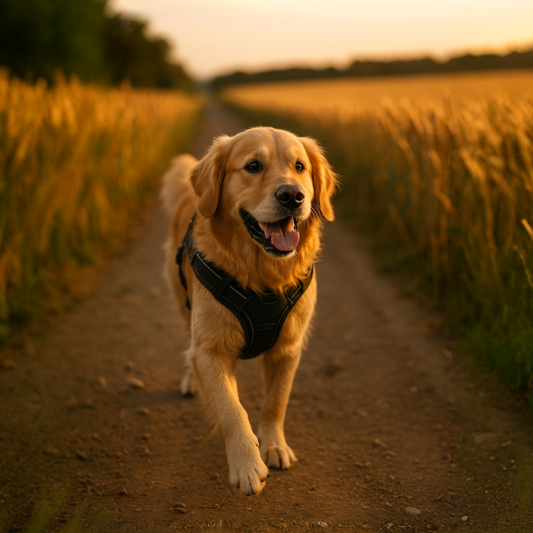 Harnais pour Chien – Cani-Cross Résistance Active - Noir