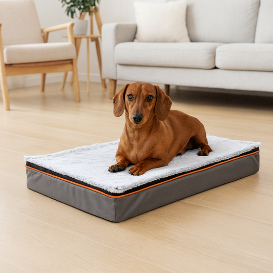 Matelas Orthopédique NidCanin – Ultra doux pour petits chiens – Taille M