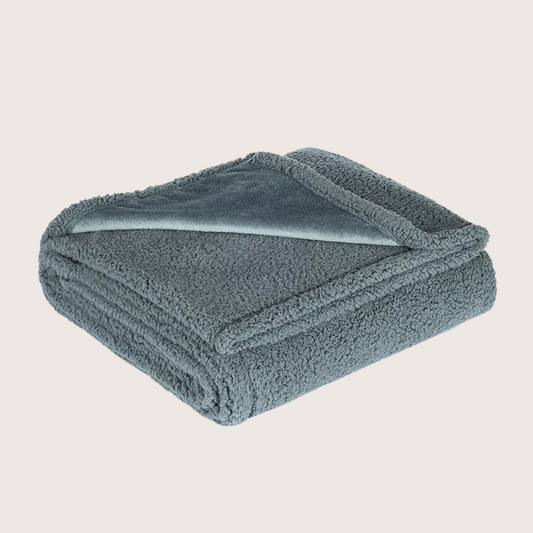 Plaid pour Chien - Doux et imperméable - Gris
